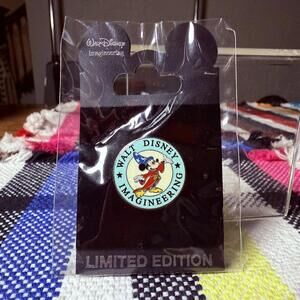 WDI Sorcerer Mickey Lt. Blue Imagineering Disney Exclusive Pin PP90331